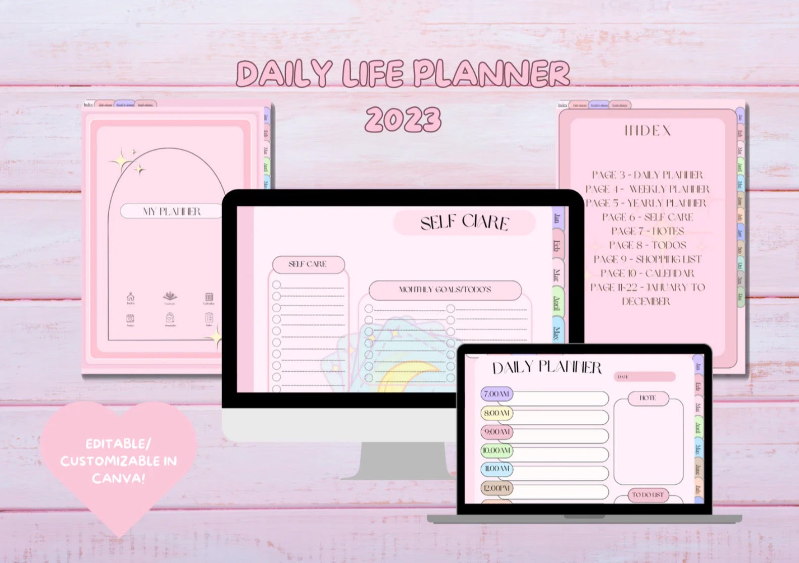 2024 My Daily Life Planner - Pixel Planners